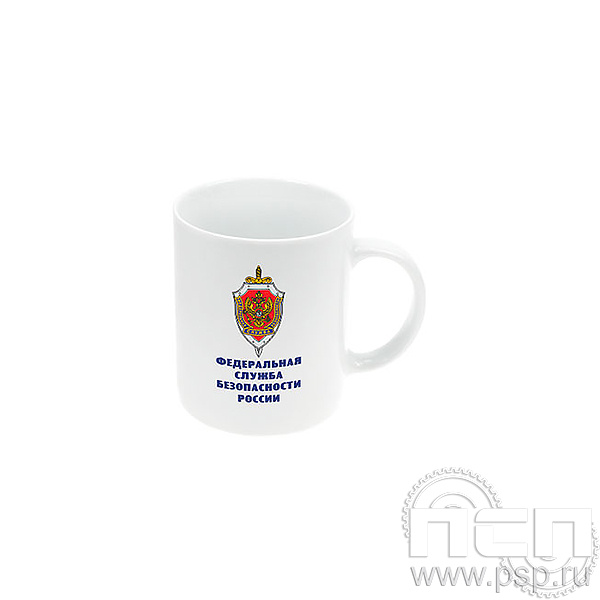 4.1.5 Кружка (частичное нанесение) фарфор ФСБ России