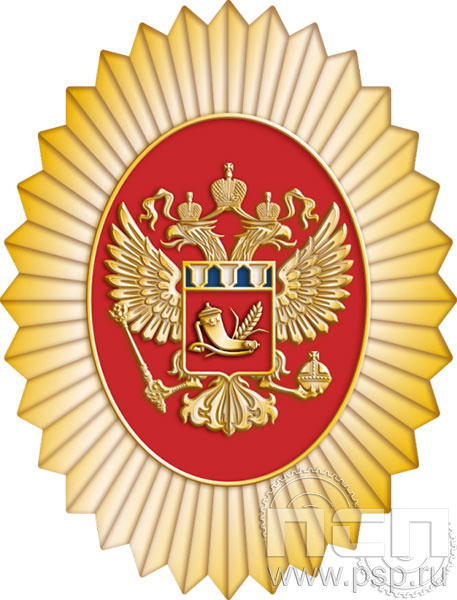 1812.0 Кокарда Росрезерв 95 лет