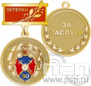 245.0.8. Медаль Ветеран "30 лет БСТМ МВД России"