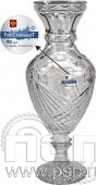 4.5.6. Ваза хрустальная с круглой вставкой "Эксклюзивные подарки"