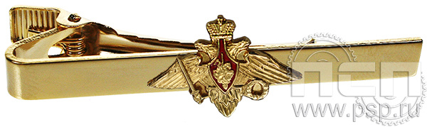 Заколка для галстука с гербом МО 6.3.1к (540)