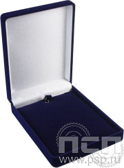 Футляр бархатный универсальный синий 120х90 (24603) 13.4.54