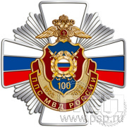 Нагрудный знак «100 лет ППС МВД России» 244.13к