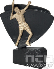 Фигурка литая Теннис большой 11,5см RFEL5010/BK/G