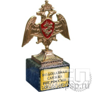 7.1.245. Статуэтка Герб  "145 лет Водолазное дело России"