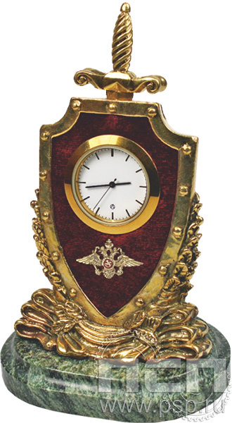 7.5.35. Часы Наградные с мечом  "Госавтоинспекции МВД России 90 лет"