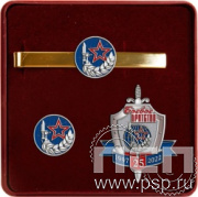 9.6. Комплект наградной с заколкой для галстука, значком и нагрудным знаком "25 лет Боевое братство"