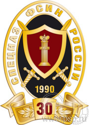 Значок "30 лет Спецназ ФСИН России" 1206.0к