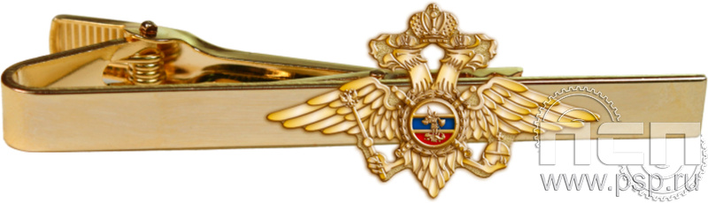 6.3.1(1988). Заколка для галстука "Орел МВД"