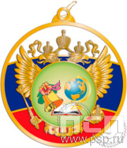 RS03 Медаль cо вставкой в центре
