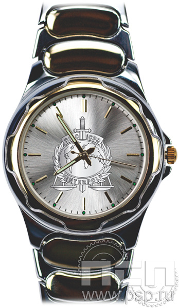 2.1.1.5. Часы Луч Президентские "35 лет НЦБ Интерпола МВД России"