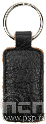 Брелок формы прямоугольник, черный BR.4.A