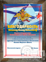 12.20.15. Поздравительный адрес А4 в рамке "День штурманской службы ВМФ 325 лет, Авиация ВМФ 110 лет, ВТА 110 лет"