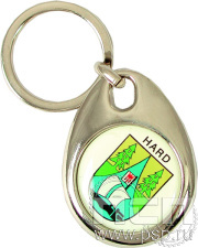 Брелок металлический Д-25 (55х30) BREL1/S