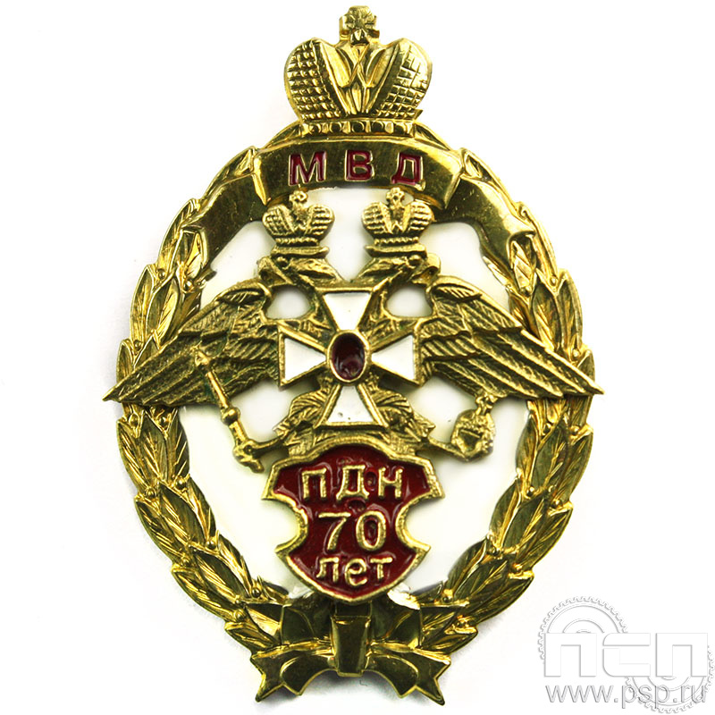 Нагрудный знак «ПДН 70 лет» 153.2к
