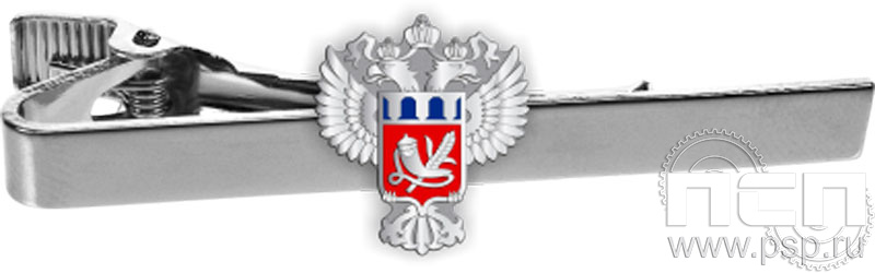 6.3.2(412). Заколка для галстука "Росрезерв"