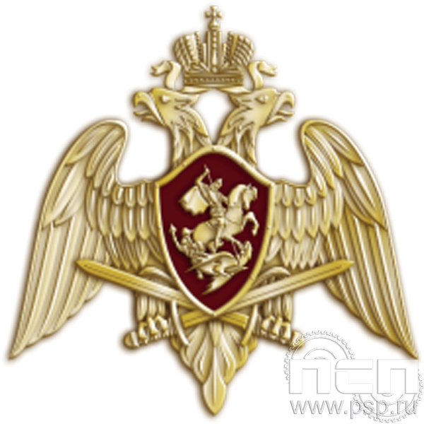 1748.0. Значок Орел Росгвардии средний