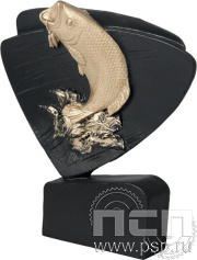 Фигурка литая Рыболовство 11см RFEL5032/BK/G