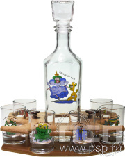 Набор барный Тосты-приколы 7 предметов 4.12.10