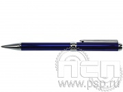 Ручка шариковая Venecia Chome метал синяя 2422с