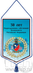 картинка 12.1.2 Вымпел тканевый "ПСБ МВД России 30 лет"