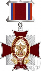 86.53.5. Нагрудный знак "225 лет Фельдъегерская служба"