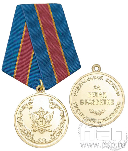 Медаль «За вклад в развитие» ФССП19