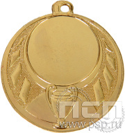 Медаль MMS453/G 45(25) G - 2 мм