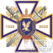 77.67. Нагрудный знак "100 лет Авиация ФСБ"