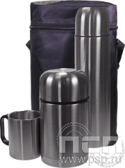 Набор походный (термос «Буллет» объем 1 л +термос суповой 0,75 л +кружка) 4.4.8
