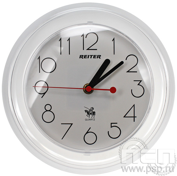 Часы настенные "Reiter" круглые RG-98 прозрачные/ 2.4.1.4
