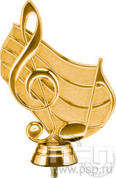 Фигурка пластиковая Музыка F228/G 12,5см (B211/G)