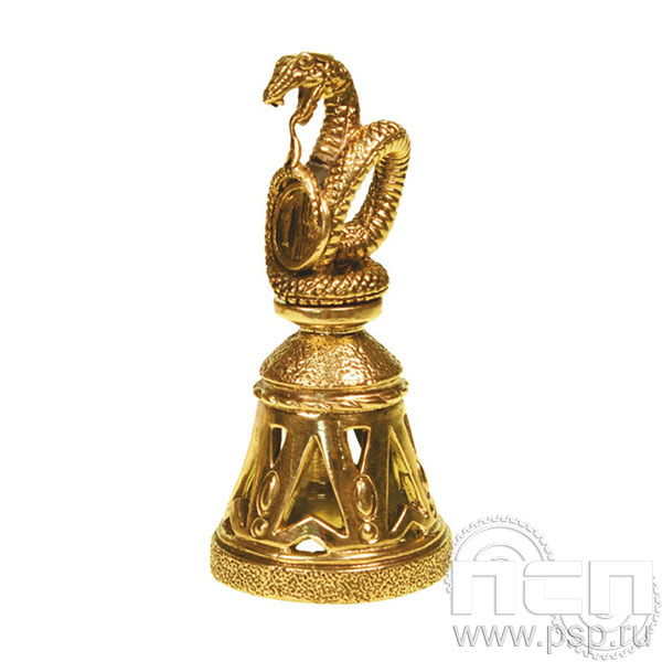 7.14.8 Колокольчик "Змея с евро" Красная Лошадь