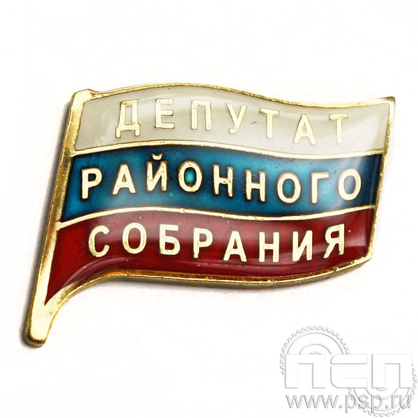 Значок Депутат  районного собрания 047.0к