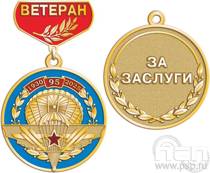 картинка 245.0.24 Медаль "ВДВ 95 лет"