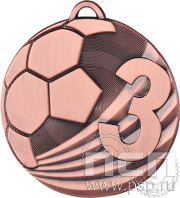 Медаль Футбол MD2450/B (50) G-2мм