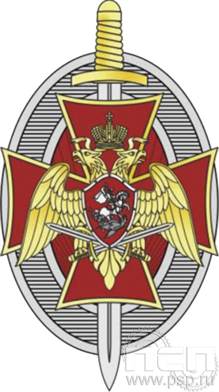 Нагрудный знак «Почетный сотрудник Росгвардии» РГ1