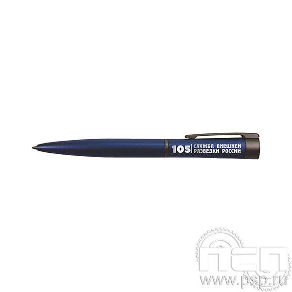 1125.01 Ручка шариковая "GROM TITAN" (с гравировкой) Служба Внешней Разведки