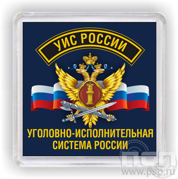 8.20.64. Магнит акриловый "День работника Уголовно-исполнительной системы России"