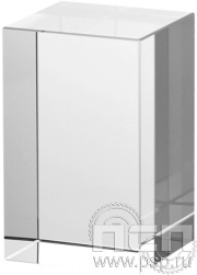 Награда хрустальная KR5080 (5*5*8) футляр в комплекте