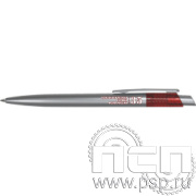 3422S/08 Ручка шариковая Hit серебро-красный "ФСИН РОССИИ"