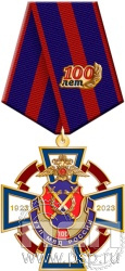 222.89.1. Нагрудный знак "100 лет УУП МВД России"