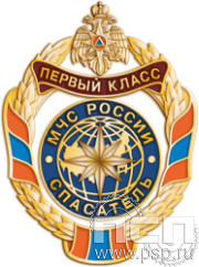 МЧС№21 Нагрудный знак МЧС России «Спасатель» "МЧС России 35 лет и Авиация МЧС РФ 30 лет"