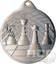 Медаль Шахматы MMC34050/S (50) G-2мм