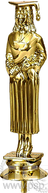 Фигурка пластиковая Образование Выпускница F86/G (B341/G) 13см