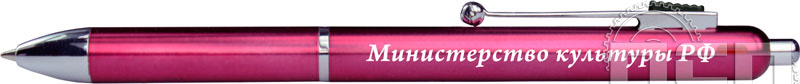 16505/08 Ручка шариковая MULTILINE металл красная