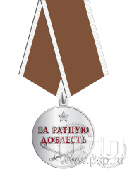 Медаль «За ратную доблесть» МВД38