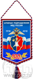 Вымпел «100 лет Штабные подразделения МВД России»