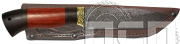 Нож Беркут дамаск  (Эльбрус) 3.1.58