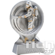 RTY3786/BR Фигурка литая "Пожарный" H130мм